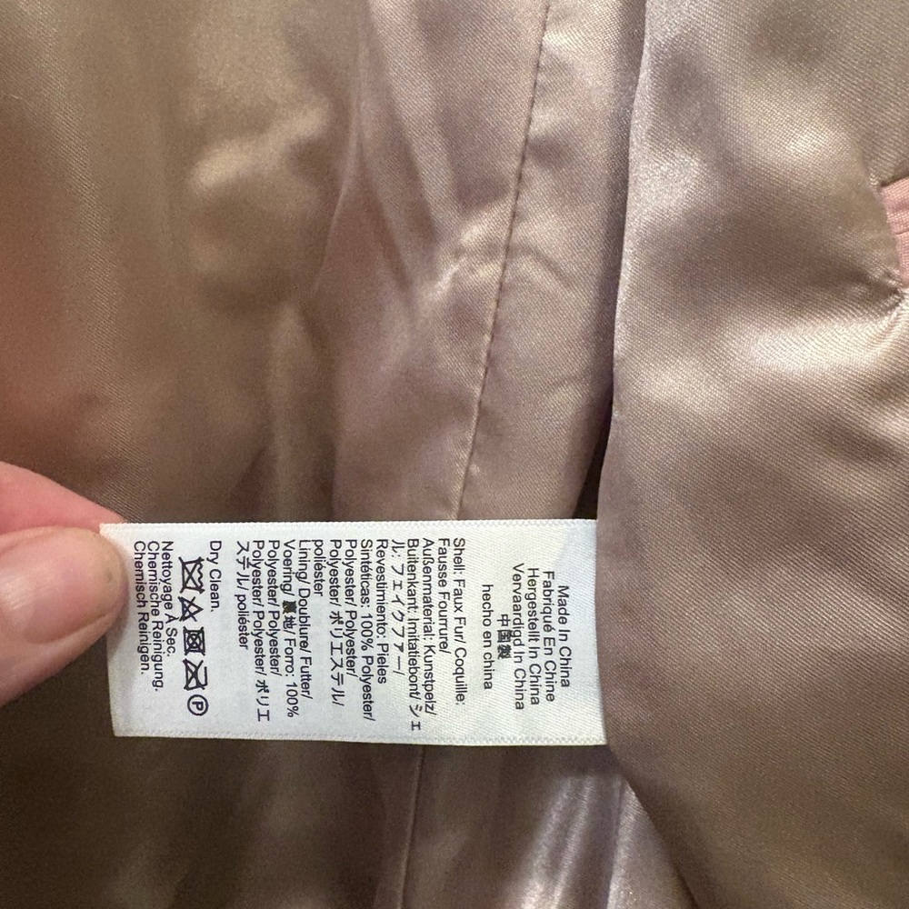 J.Crew Faux Fur Lady Jacket | Natural Cream | Size M | Worn Once 🤍✨ - Picture 6 of 9